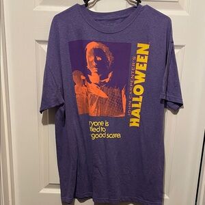 John Carpenter's Halloween Purple T-Shirt